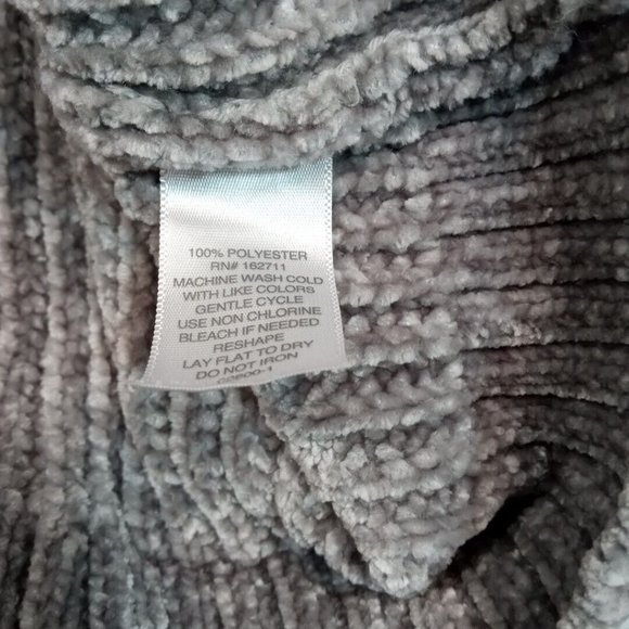 Liz Claiborne Womens Sweater Turtleneck Green XXL Soft Stretch Sweatshirt - Picture 11 of 11